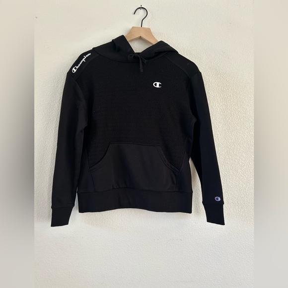 Champion Tops - Champion Dark Hoodie with Logo